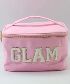 She She Boutique Gabi Glam Nylon Case - Navy, Mint OR Light Pink GIFTS 8 She She Boutique Gabi Glam Nylon Case - Navy, Mint OR Light Pink GIFTS