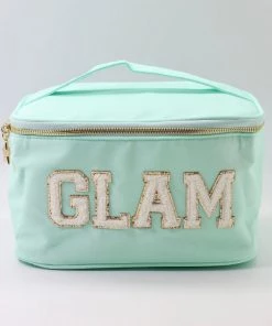 She She Boutique Gabi Glam Nylon Case - Navy, Mint OR Light Pink GIFTS