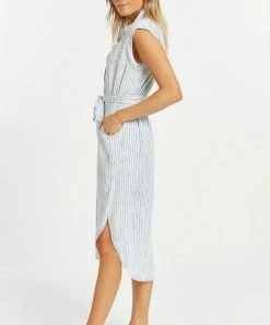 She She Boutique Reverie Dress - Acid Wash Stripe 8 She She Boutique Reverie Dress - Acid Wash Stripe