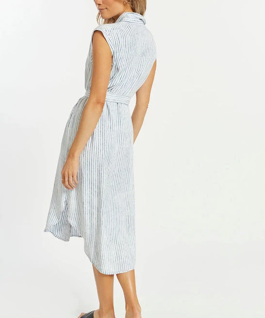 She She Boutique Reverie Dress - Acid Wash Stripe 6 She She Boutique Reverie Dress - Acid Wash Stripe