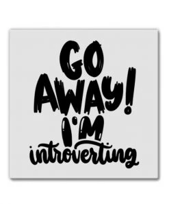 She She Boutique Magnet - Go Away! I'm Introverting