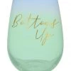She She Boutique Wine Glass - Bottoms Up