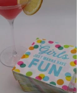 She She Boutique Girls Just Wanna Fun Napkins - Polka Dot ACCESSORIES