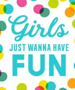 She She Boutique Girls Just Wanna Fun Napkins - Polka Dot ACCESSORIES
