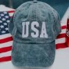 She She Boutique USA Hat - Navy ACCESSORIES 2 She She Boutique USA Hat - Navy ACCESSORIES