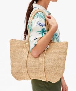 She She Boutique HANDBAGS Clare V. La Tropezienne - Natural