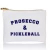 She She Boutique Zipper Pouch Bag - Pickleball & Prosecco GIFTS
