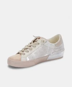 She She Boutique Dolce Vita Zina Calf Hair Sneaker - Dune Metallic 8 She She Boutique Dolce Vita Zina Calf Hair Sneaker - Dune Metallic