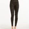 CLOTHING Spanx Faux Leather Legging - Black Camo