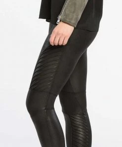 CLOTHING Spanx Moto Legging - Very Black