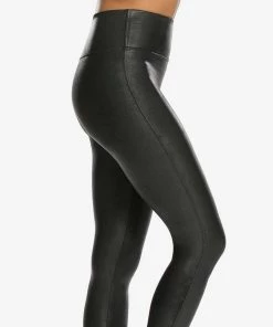 Spanx Ready To Wow Faux Leather Legging - Black CLOTHING