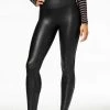 Spanx Ready To Wow Faux Leather Legging - Black CLOTHING
