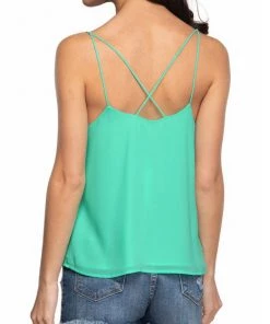 She She Boutique CLOTHING Scallop Hem Top - Jade