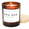She She Boutique 11oz Amber Jar Candle - Spa Day