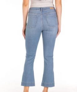 She She Boutique CLOTHING Articles Of Society London High Rise Crop Flare Jeans - Indioo