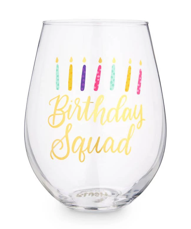 She She Boutique GIFTS 30oz Wine Glass - "Birthday Squad" 3 She She Boutique GIFTS 30oz Wine Glass - "Birthday Squad"