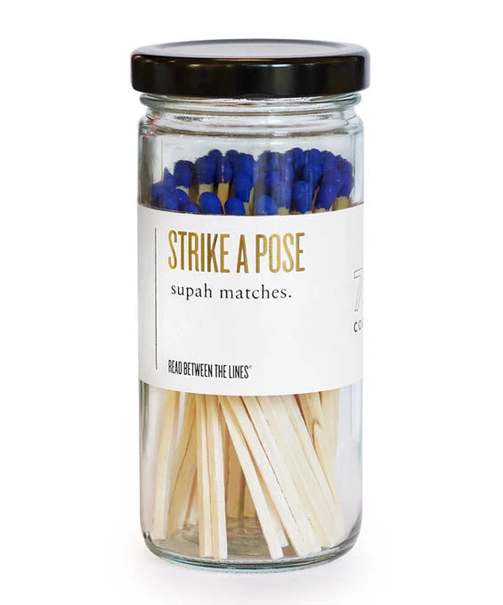 She She Boutique Bottled Matches - Azul 3 She She Boutique Bottled Matches - Azul