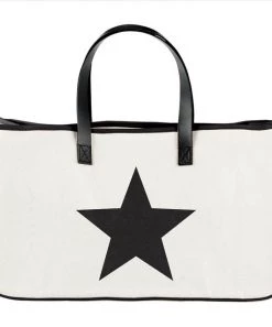 She She Boutique HANDBAGS Canvas Tote - Star