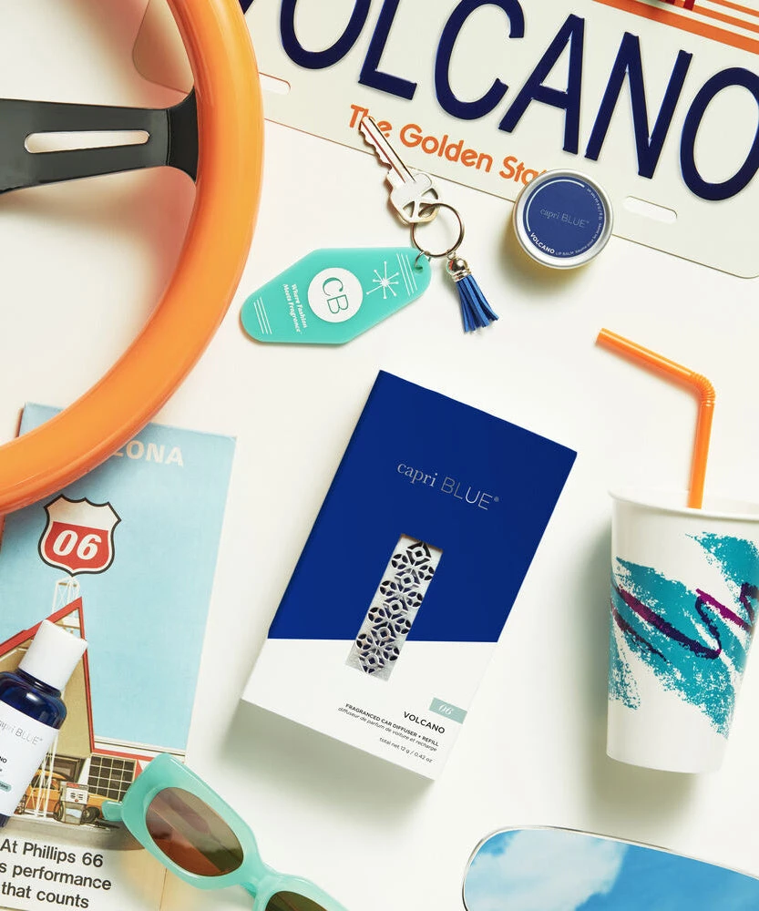 She She Boutique GIFTS Capri Blue Car Diffuser + Refill - Volcano 5 She She Boutique GIFTS Capri Blue Car Diffuser + Refill - Volcano