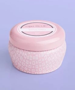 Capri Blue 3 Oz Signature Pink Mini Tin - Volcano Scent