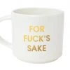 Chez Gagne 16 Oz. Stackable Ceramic Mug - For F's Sake GIFTS 1 Chez Gagne 16 Oz. Stackable Ceramic Mug - For F's Sake GIFTS