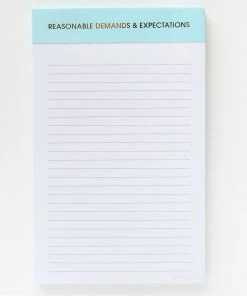 She She Boutique Note Pad - Reasonable Demands & Expectations GIFTS