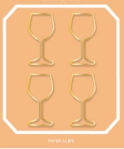 She She Boutique Wine Glass Paper Clips GIFTS