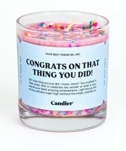 She She Boutique Candier Candle - Congrats NEW ARRIVALS