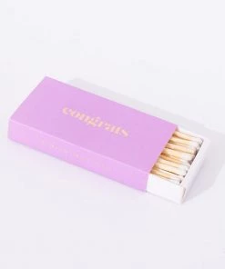 She She Boutique GIFTS Statement Matches - Congrats