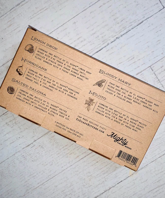 She She Boutique GIFTS Drink Mixers: Craft Cocktail Gift Box, Set Of 5 5 She She Boutique GIFTS Drink Mixers: Craft Cocktail Gift Box, Set Of 5