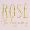 She She Boutique Cocktail Napkins - Rose The Day Away