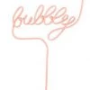 She She Boutique GIFTS Word Straw - Bubbly