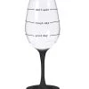 She She Boutique GIFTS Acrylic Wine Glass - Wine O Meter