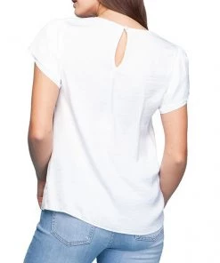 She She Boutique Tulip Sleeve Blouse - Viola, Off White OR Hot Pink