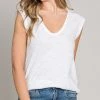 She She Boutique CLOTHING Sleeveless Top - Off White