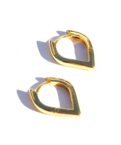 She She Boutique Cora Huggie Earrings - Gold