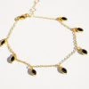 She She Boutique Josephine Bracelet - Gold/Black JEWELRY 1 She She Boutique Josephine Bracelet - Gold/Black JEWELRY