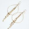 She She Boutique Manhattan Chain Hoop Earrings - Gold JEWELRY