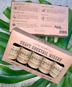 She She Boutique GIFTS Drink Mixers: Craft Cocktail Gift Box, Set Of 5