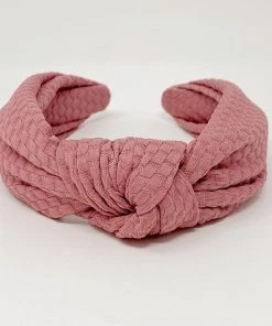 She She Boutique Embossed Headband - Pink