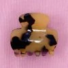She She Boutique Mini Hair Claw - Light Tortoise ACCESSORIES
