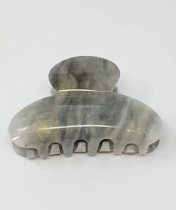 She She Boutique Retro Feel Hair Claw - Grey