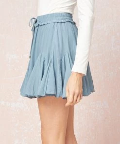 She She Boutique CLOTHING Godet Skirt- Black OR Dark Blue 11 She She Boutique CLOTHING Godet Skirt- Black OR Dark Blue