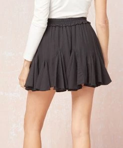 She She Boutique CLOTHING Godet Skirt- Black OR Dark Blue 15 She She Boutique CLOTHING Godet Skirt- Black OR Dark Blue