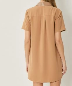 She She Boutique Color Block Dress - Camel NEW ARRIVALS 9 She She Boutique Color Block Dress - Camel NEW ARRIVALS
