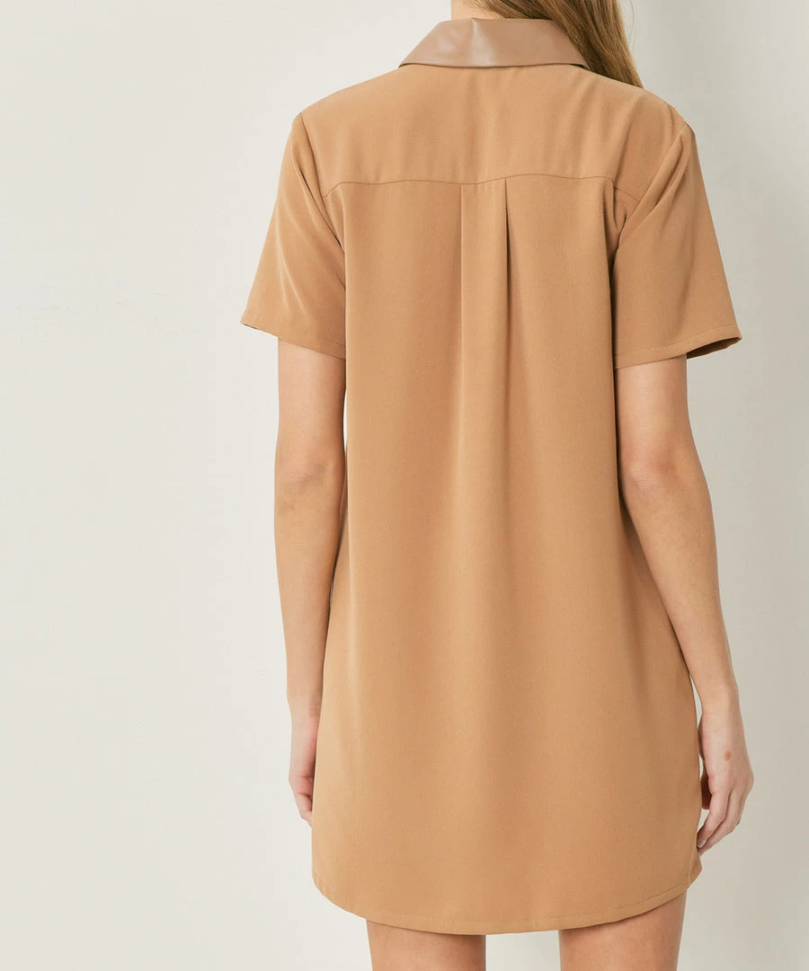 She She Boutique Color Block Dress - Camel NEW ARRIVALS 6 She She Boutique Color Block Dress - Camel NEW ARRIVALS