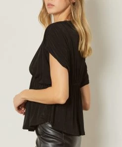 She She Boutique V-Neck Top - Black OR Spice 16 She She Boutique V-Neck Top - Black OR Spice