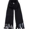 She She Boutique ACCESSORIES Blanket Scarf- Black- FINAL SALE