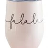 She She Boutique Falala Wine Tumbler - Blush 2 She She Boutique Falala Wine Tumbler - Blush