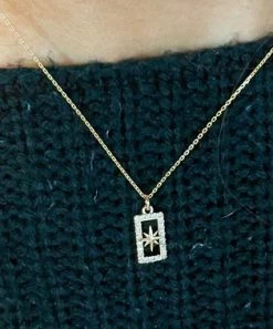 She She Boutique Gold Feel Good Necklace - Moon, Smiley Face OR Star JEWELRY